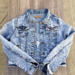 Sold 💥💥Cropped Jean Jacket | 90s